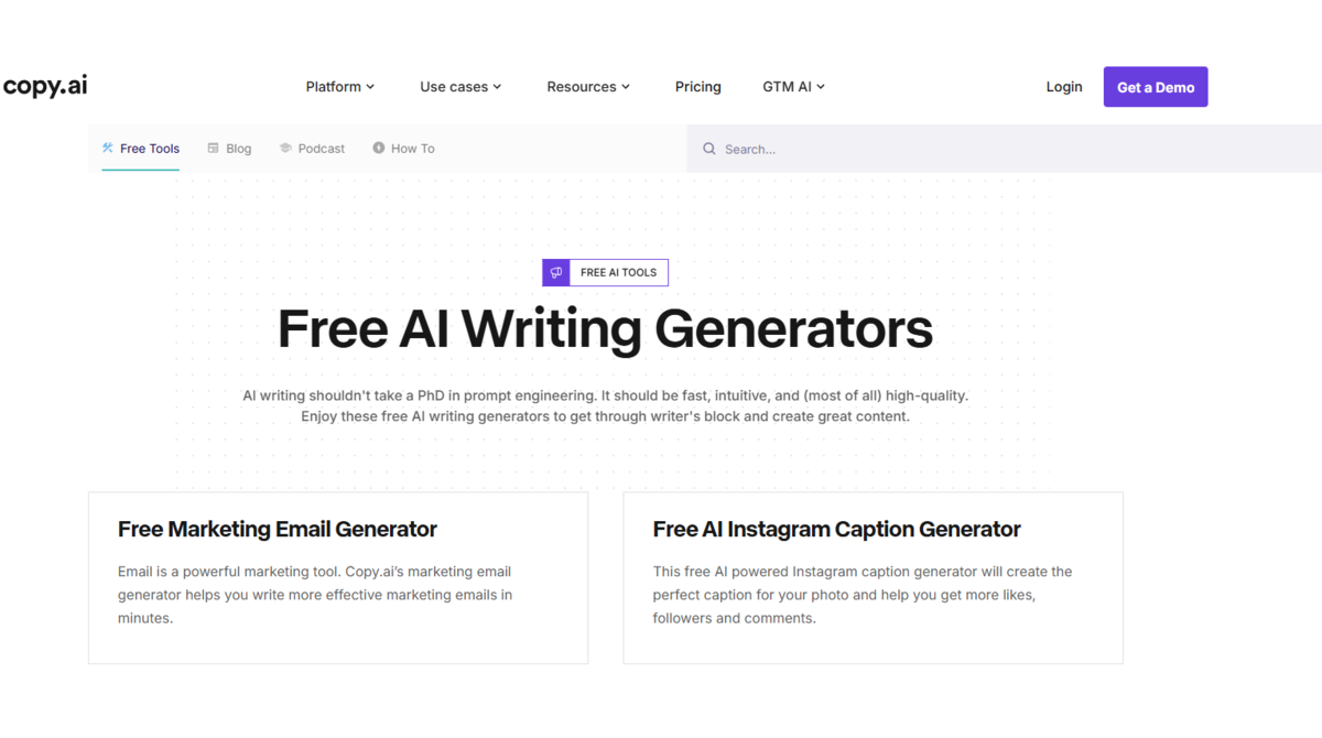 copy-ai: guida passo a passo